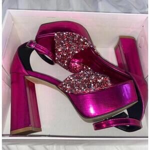 Pink heels